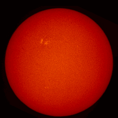 Image of Sun's chromosphere