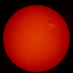 Image of Sun's chromosphere