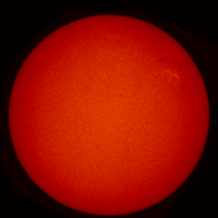 Image of Sun's chromosphere