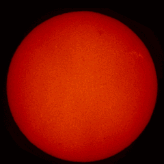 Image of Sun's chromosphere