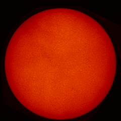 Image of Sun's chromosphere