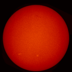 Image of Sun's chromosphere