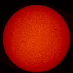 Image of Sun's chromosphere