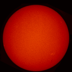 Image of Sun's chromosphere