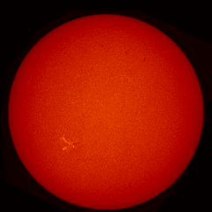 Image of Sun's chromosphere