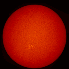 Image of Sun's chromosphere