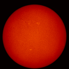 Image of Sun's chromosphere