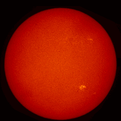 Image of Sun's chromosphere