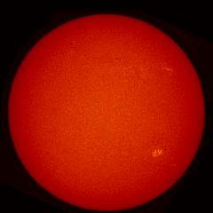 Image of Sun's chromosphere