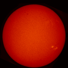 Image of Sun's chromosphere