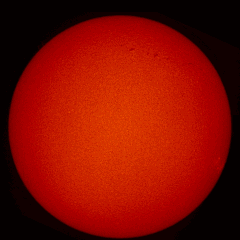 Image of Sun's chromosphere