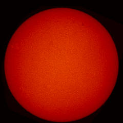 Image of Sun's chromosphere