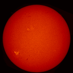 Image of Sun's chromosphere