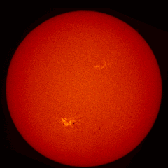 Image of Sun's chromosphere