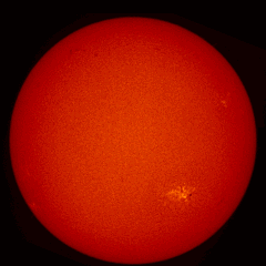 Image of Sun's chromosphere