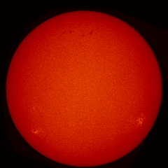 Image of Sun's chromosphere