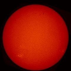 Image of Sun's chromosphere