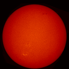 Image of Sun's chromosphere