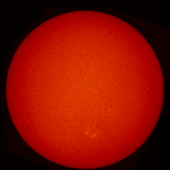 Image of Sun's chromosphere