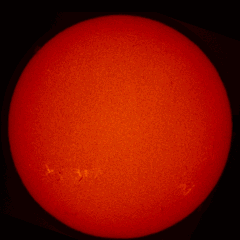 Image of Sun's chromosphere