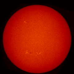 Image of Sun's chromosphere