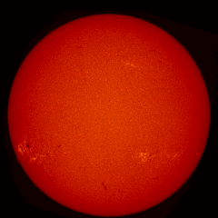 Image of Sun's chromosphere