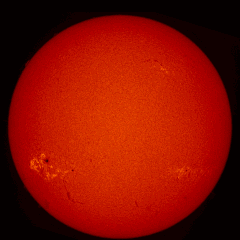 Image of Sun's chromosphere