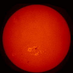 Image of Sun's chromosphere