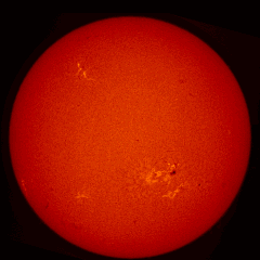 Image of Sun's chromosphere