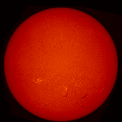 Image of Sun's chromosphere