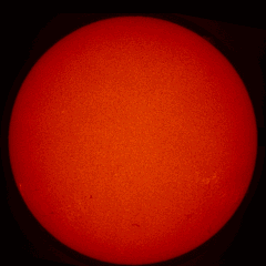 Image of Sun's chromosphere