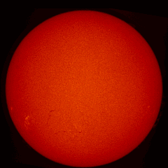 Image of Sun's chromosphere