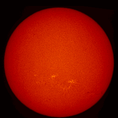 Image of Sun's chromosphere