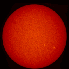 Image of Sun's chromosphere