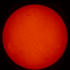 Image of Sun's chromosphere