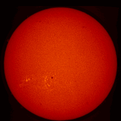 Image of Sun's chromosphere