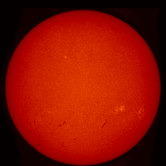 Image of Sun's chromosphere