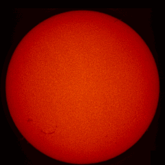 Image of Sun's chromosphere