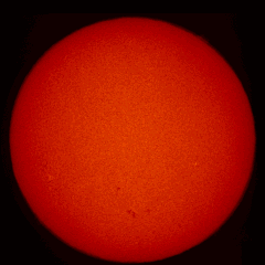 Image of Sun's chromosphere