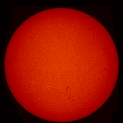 Image of Sun's chromosphere