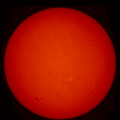 Image of Sun's chromosphere