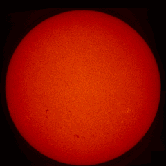 Image of Sun's chromosphere