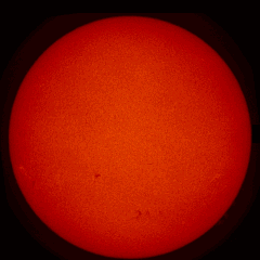 Image of Sun's chromosphere