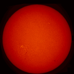 Image of Sun's chromosphere