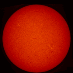 Image of Sun's chromosphere