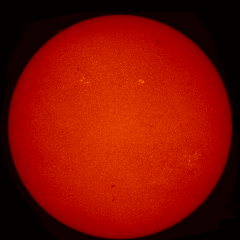 Image of Sun's chromosphere