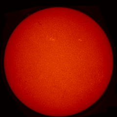 Image of Sun's chromosphere