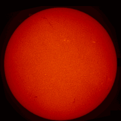 Image of Sun's chromosphere