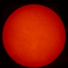 Image of Sun's chromosphere