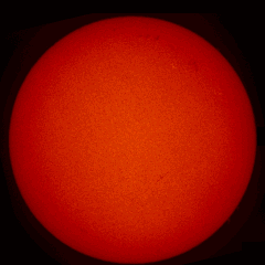 Image of Sun's chromosphere